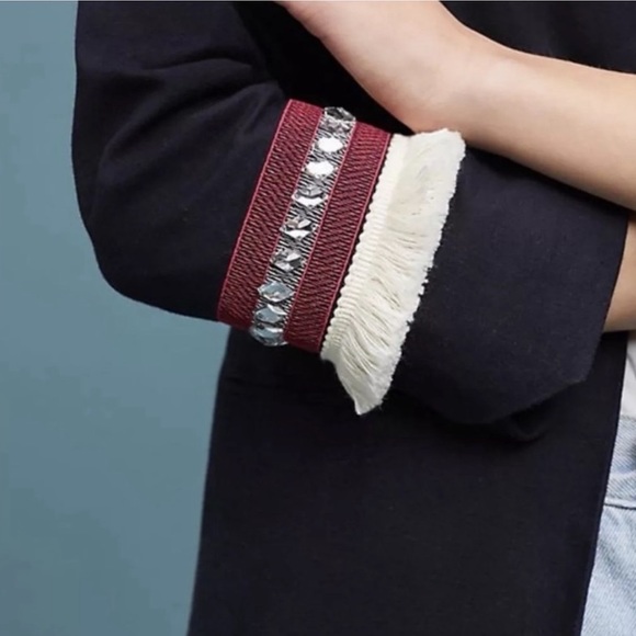 Anthropologie Child of the Universe Heart Blazer 6 - Picture 2 of 6